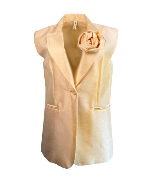 TENSION IN-Weste in Beige